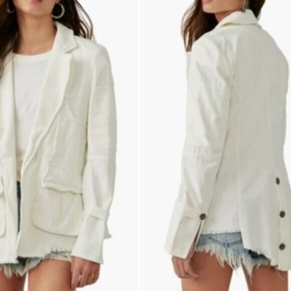 NWT Free People Harlow Blazer Size S $ 198.00 - Picture 1 of 5